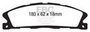 EBC 13+ Ford Explorer 3.5 Twin Turbo 4WD Yellowstuff Front Brake Pads-3