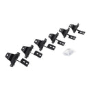 Go Rhino 18-20 Jeep Wrangler JLU Brackets for RB Running Boards-1