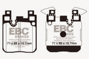 EBC 14+ BMW M3 3.0 Twin Turbo (F80) Yellowstuff Rear Brake Pads-4