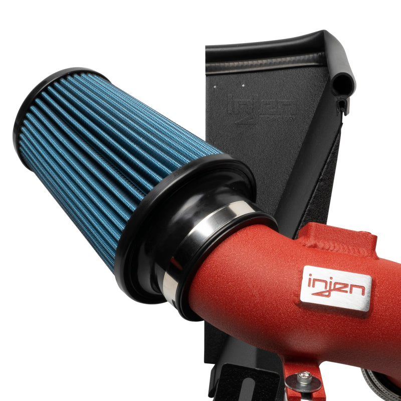 Injen 21-22 Toyota Supra 2.0L 4 Cyl. SP Short Ram Air Intake System - Wrinkle Red - 0