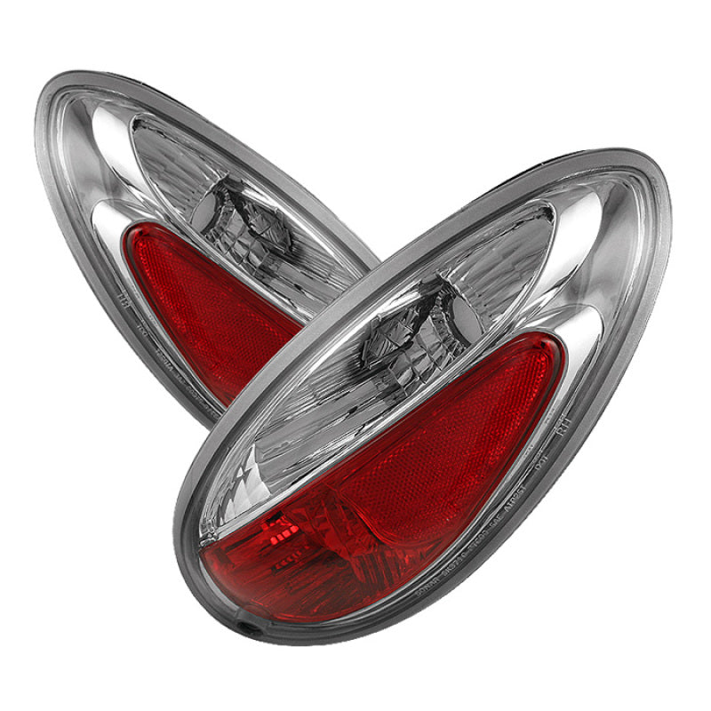 Spyder Chrysler PT Cruiser 01-05 Euro Style Tail Lights Chrome ALT-YD-CPT01-C - 0