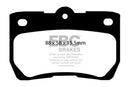 EBC 06-07 Lexus GS300 3.0 Yellowstuff Rear Brake Pads-2