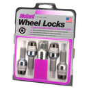 McGard Wheel Lock Bolt Set - 4pk. (Radius Seat) M14X1.5 / 17mm Hex / 28.2mm Shank Length - Black-2