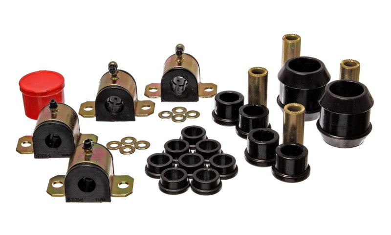 Energy Suspension 00-05 Toyota Celica Black Hyper-Flex Master Bushing Set - 0