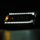 AlphaRex 09-18 Ram 2500 NOVA LED Proj Headlights Plank Style Alpha Blk w/Activ Light/Seq Signal/DRL-3