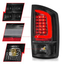 ANZO 2002-2006 Dodge  Ram 1500 LED Tail Lights w/ Light Bar Black Housing Clear Lens-3