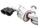 AWE Tuning 2020 Chevrolet Corvette (C8) Touring Edition Exhaust - Quad Diamond Black Tips-5