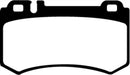 EBC 03-06 Mercedes-Benz CL55 AMG 5.4 Supercharged Redstuff Rear Brake Pads-2