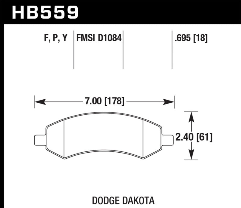 Hawk HPS Street Brake Pads - 0