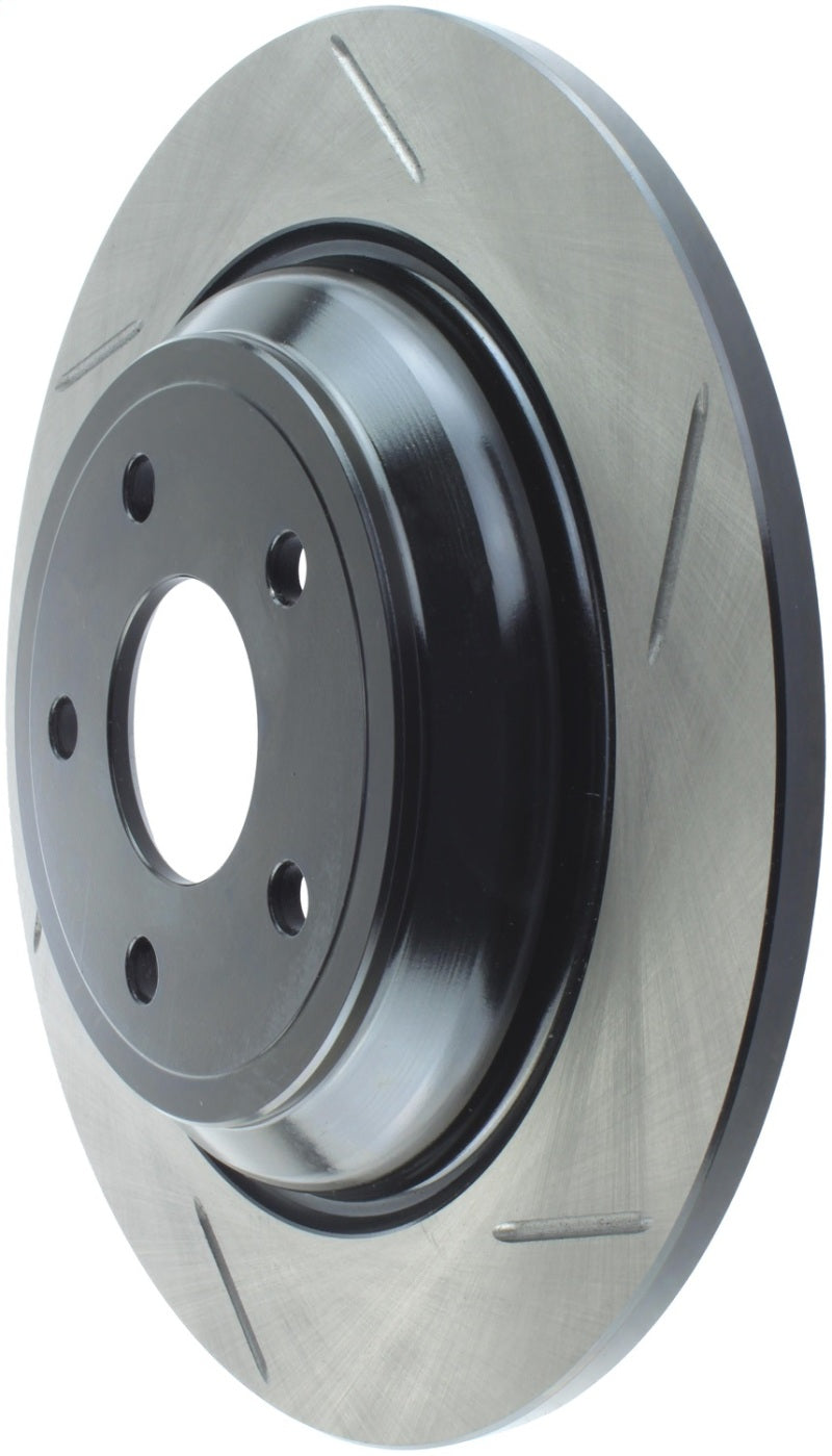 StopTech 2016 Ford Focus RS Slotted Rear Left Sport Brake Rotor - 0