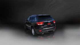 Corsa 2011-2021 Jeep Grand Cherokee Polished 2.5in Dual Rear Exit Cat-Back Exhaust - 0
