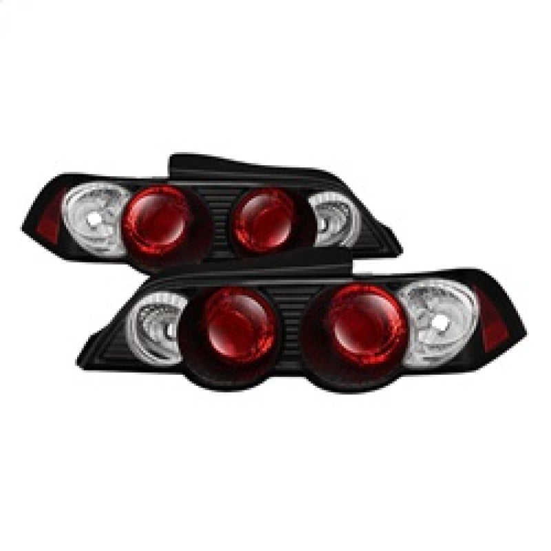 Spyder Acura RSX 02-04 Euro Style Tail Lights Black ALT-YD-ARSX02-BK - 0