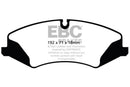 EBC 14+ Land Rover LR4 3.0 Supercharged Extra Duty Front Brake Pads-1