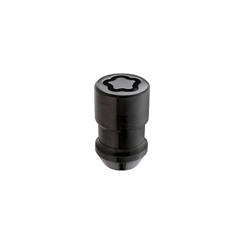 McGard Wheel Lock Nut Set - 5pk. (Cone Seat) M12X1.5 / 3/4 Hex / 1.46in. Length - Black - 0