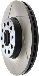 StopTech Power Slot 05-10 VW Jetta (except Wagon) Front Left Slotted Rotor-4