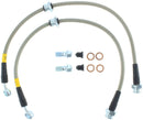 StopTech 00-06 Nissan Sentra Stainless Steel Front Brake Lines-3