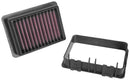 K&N 17-19 KTM 125 Duke 125 / KTM 250 Duke 249 / KTM 390 Duke 373 Replacement Drop In Air Filter-1
