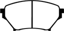 EBC 01-03 Mazda Miata MX5 1.8 (Sports Suspension) Greenstuff Front Brake Pads-2