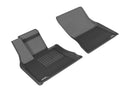 3D MAXpider 2014-2019 BMW X5/X6 F15/F16 Kagu 1st Row Floormat - Black-1