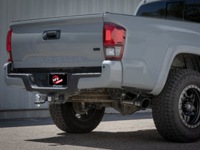 aFe 16-22 Toyota Tacoma Apollo GT Series 2.5in. - 3in. 409 SS Cat-Back Exhaust w/ Polished Tip - 0