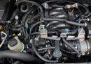 J&amp;L 16-24 Nissan Titan 5.6L Passenger Side Oil Separator 3.0 - Black Anodized-3