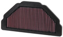 K&N 98-02 Kawasaki ZX6R Ninja/05-08 ZZR600 Air Filter-6