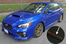 Rally Armor 15-21 Subaru WRX/STI Black UR Mud Flap w/Light Blue Logo-5