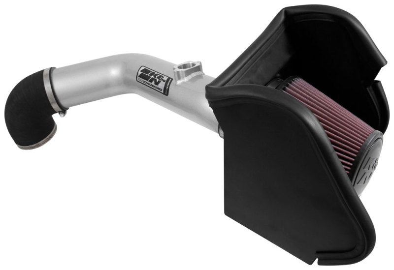 K&N 16-17 Nissan Titan XD V8-5.0L Performance Air Intake Kit - Metal - 0