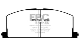 EBC 83-86 Toyota Camry 2.0 Redstuff Front Brake Pads - 0