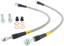 StopTech Mazda Miata NA 1.6 Stainless Steel Front Brake Lines-1