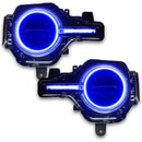 Oracle 21-22 Ford Bronco Headlight Halo Kit w/DRL Bar - Base Headlights ColorSHIFT -w/RF Controller-7