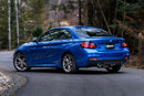 MBRP 17-21 BMW M240I 3.0L 3in Axle Back Dual Rear Exit w/ T304 SS Carbon Fiber Tips (Street Version)-4