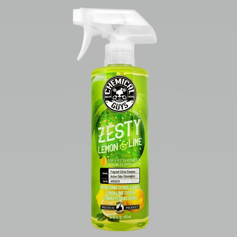 Chemical Guys Zesty Lemon Lime Air Freshener & Odor Eliminator - 16oz - 0