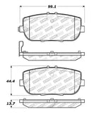 StopTech OE Fit Rear Sport Brake Pads-1
