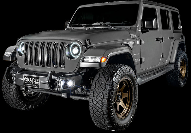 Oracle Jeep Wrangler JK/JL/JT High Performance W LED Fog Lights - White