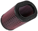 K&N 2017 Ford F250 Super Duty V8-6.7L DSL Replacement Drop In Air Filter-3