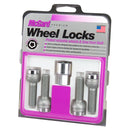McGard Wheel Lock Bolt Set - 4pk. (Radius Seat) M14X1.5 / 17mm Hex / 27.0mm Shank Length - Chrome-6