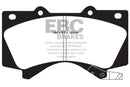 EBC 08+ Lexus LX570 5.7 Extra Duty Front Brake Pads-2