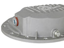 aFe Front Differential Cover (Raw; Street Series); Dodge Diesel Trucks 03-12 L6-5.9/6.7L (td)-3