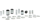 Whiteline Plus 02-09 Lexus GX470 / 06+ Toyota FJ Cruiser Fr C/A - Lwr Inner Front & Rear Bushing Kit-2
