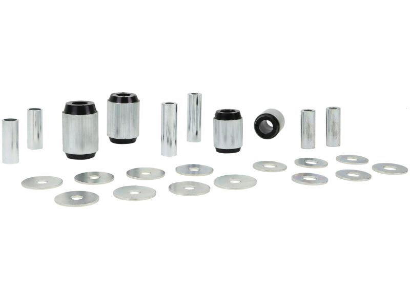 Whiteline Plus 02-09 Lexus GX470 / 06+ Toyota FJ Cruiser Fr C/A - Lwr Inner Front & Rear Bushing Kit - 0