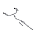 MBRP 22-24 Honda Civic SI 1.5L T304 SS 3in Cat-Back Exhaust 2.5in Dual Split Rear w/ CF Tips-1