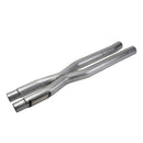 BBK 15-20 Ford Mustang GT 5.0L Resonator Delete X-Pipe (For Use w/Shorties Or Stock Manifolds)-1