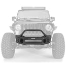 Go Rhino 07-20 Jeep Wrangler JL/JLU/JK/JKU/Gladiator JT Rockline Front Stubby Bumper w/ Overrider-1