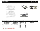 StopTech Performance 06-10 Audi A3 / 08-10 Audi TT / 06-09 VW GTI / 05-10 Jetta Front Brake Pads-6