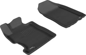 3D MAXpider 2006-2011 Honda Civic Kagu 1st Row Floormat - Black - 0