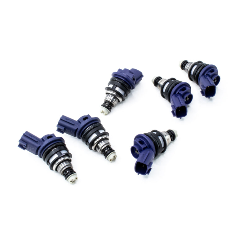 DeatschWerks 96-99 Nissan I30 VQ30 / RB25DET / Maxima VQ30de / 300zx 740cc Side Feed Injectors - 0