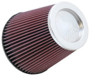 K&N Round Tapered Universal Air Filter 6 inch Flange 7 1/2 inch Base 5 inch Top 7 1/2 inch Height-3