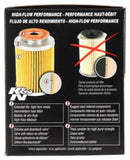 K&N 3.74inch / 2.98 OD Performance Gold Oil Filter-12