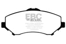 EBC 08-11 Chrysler Town & Country 3.3 Greenstuff Front Brake Pads-2